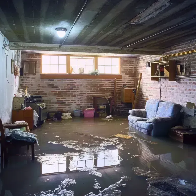 Flooded Basement Cleanup in Bedford, MA